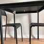 IKEA table and two chairs Image 5
