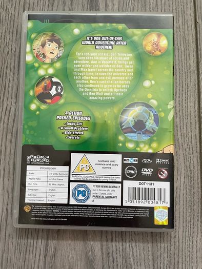 Ben 10 season 1 volume 3 dvd