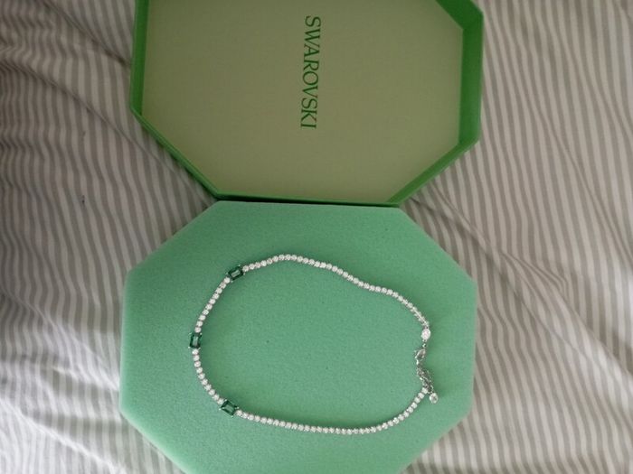 Swarovski tennis necklace