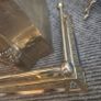 Magnificent 6ft 3ins Brass fender Image 2