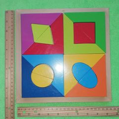 Wooden Goki Puzzle (16 Pieces) Brand New.
