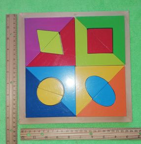 Wooden Goki Puzzle (16 Pieces) Brand New.