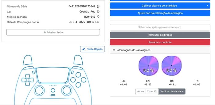 PS5 DualSense Cosmic Red Controller (BDM-040)