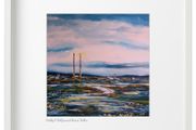 Poolbeg &amp; Dollymount Strand Limited Edition Print by Helen Mathews