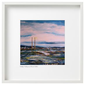 Poolbeg & Dollymount Strand Limited Edition Print by Helen Mathews