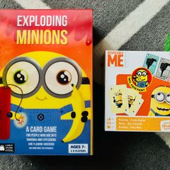 Two Minions board games BNIB