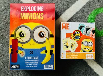 Two Minions board games BNIB