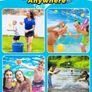 8 PC Reusable Magnetic Water Balloons, Refillable Water Bomb Splash Balls Self Sealing Quick Fill, Latex-Free Silicone Outdoor Toys for Kids Adults Outside Games Summer Fun Party Image 6