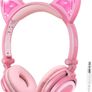 Kids Headphones, Cat Ear LED Light Up Wired Headphones Over Ear with 85dB Volume Limited Hearing Protection,Cute Headphones for Girls MULTIPLE COLOURS AVAILABLE (FREE POSTAGE) Image 4