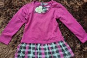 Girls ruffle top 7-8 new