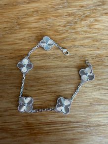 Clover Silver plated Bracelet