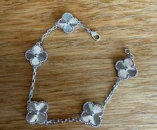 Clover Silver plated Bracelet