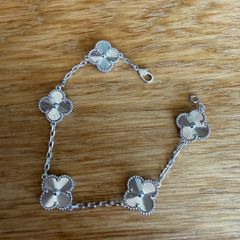Clover Silver plated Bracelet