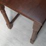 Solid Oak Coffee Table and Side Table Image 3