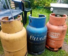 gas cylinders  3 of them