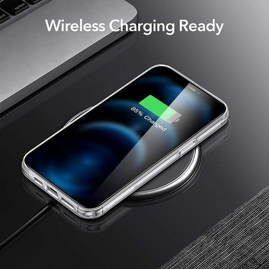 lass Case Compatible with iPhone 12 Pro Max Scratch-Resistant Tempered Glass Shock-Absorbing Flexible Frame Clear