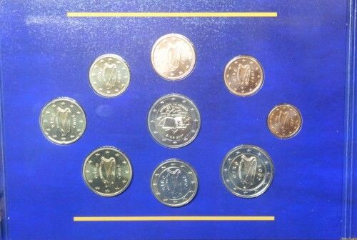 2007 Ireland Euro Coin Set - Treaty of Rome. 9 Coins. Uncirculated.
