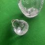 Lead Crystal Decanter etched with a Sunflower Image 2