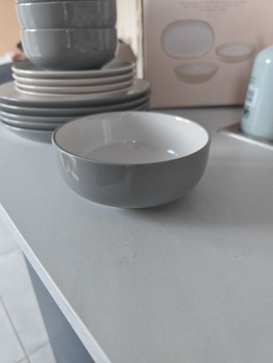 Light Grey Dinner Set
