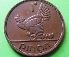 Pre Decimal Irish Penny