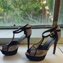 Office London T-Bar Platform Stilletto Sandals - Size 6 [UK] Image 2