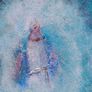 Lady of the lake Oil on Board Image 8