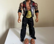 The Rock Ultimate Edition WWE wrestling figure