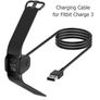 USB Charger Replacement Cable For FITBIT CHARGE 3, 4, 4SE Tracker Charging Dock Image 2
