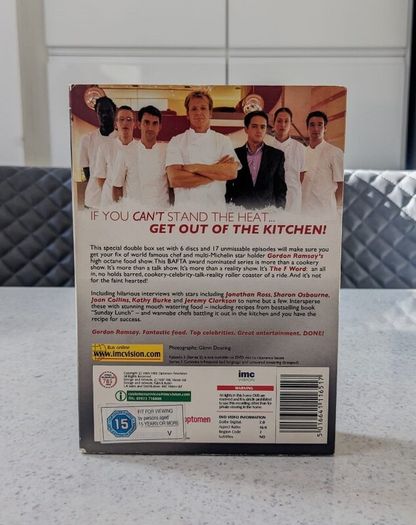 The F Word Series 1 & 2 - Gordon Ramsey (6 Disc Set)