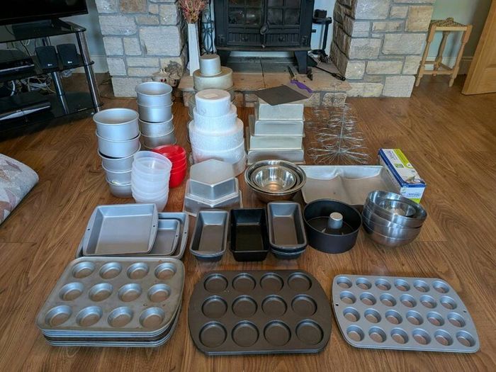 PME Cake Tins of various sizes and shapes.
