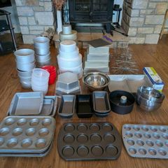PME Cake Tins of various sizes and shapes.