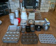 Baking Cake Lot to include PME Cake Tins