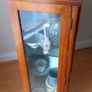 Vintage display cabinet/china cabinet or can be used as cocktail cabinet  size: 32x90x114cm Image 4
