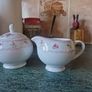 Tara pottery,  sugar bowl and milk jug Image 6