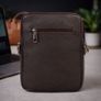 Handmade Leather Crossbody Sling Bag Genuine Leather Purse for Men & Women Image 5