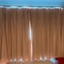 Bedroom Curtains, pole and hold backs Image 7