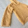Sandro Paris Mohair Wool Blend Hooded Jumper Camel One Size Image 4