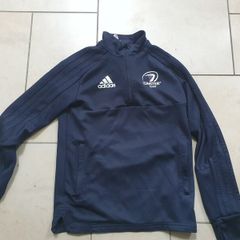 adidas leinster rugby half zip  top 9-10
