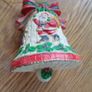 Vintage Christmas Hanging Bells x 3 for Sale Image 10