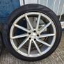 20" 5x112 Vossen , 4x Like New Tyres . Image 5