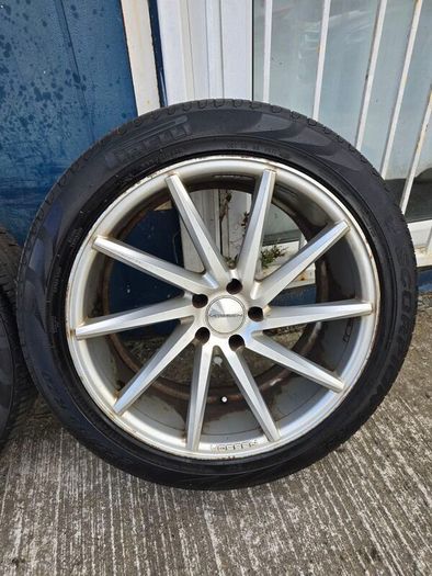 20" 5x112 Vossen , 4x Like New Tyres .