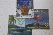 Julia Donaldson books: The gruffalo's child, Room on the broom, the snail and the whale (this book is now sold)