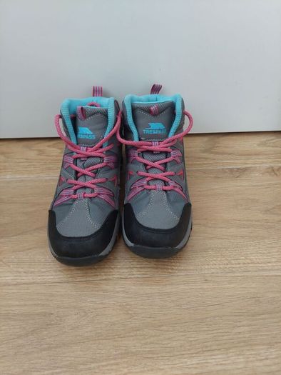 Trespass Kids Gullion II Mid Rise Waterproof Walking Boots/shoes