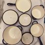 Brand new 7-Piece Enamel Cast Iron Cookware Set Image 3