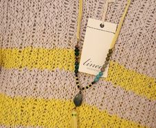 Linea WEEKEND Striped Cotton Knit Sz L (Fit 10-12UK) - Bnwt Rrp 55