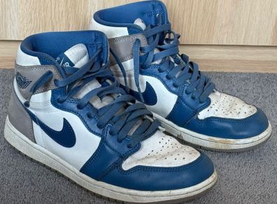 Nike Air Jordan 1 Retro OG Highs 'True Blue' - UK Size 6.5