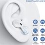 Wireless Headphones, Wireless Earbuds 3D HiFi Stereo Headphones Noise Cancellation in-Ear Built-in Mic with Charging Case, IPX6 Waterproof Image 3