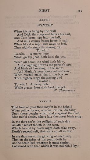 The Golden Treasury Of Songs And Lyrics. By Francis T. Palgrave. Macmillan And Co Limited.