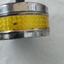 Vintage Roulette Push Ashtray: Metal Man Cave Decor,1960s 70s ,sold as seen ,see pictures for condition, used ,,abit of rust ,needs a clean Image 3