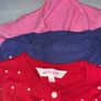 girls cardigans age 5-7 years sold as a bundle Image 4